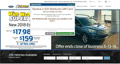 Desktop Screenshot of futureford.com